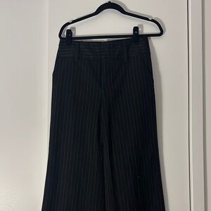 Black Pinstripe Women’s Pants